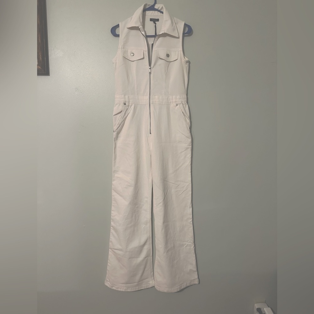Bebe jumpsuit NWT White